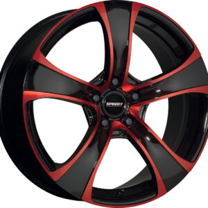 Speedy Wheels CIRCUIT RS GLOSS BLACK CANDY APPLE RED