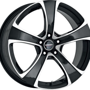 Speedy Wheels CIRCUIT GLOSS BLACK MACHINED